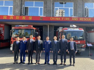IFE (Hong Kong Branch) visited 北市朝陽區消防救援支隊.